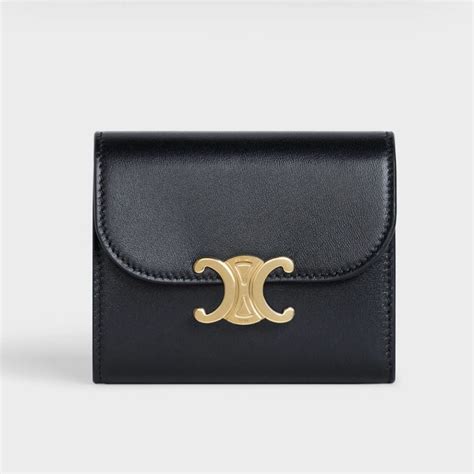 celine wallet mini|celine small triomphe wallet.